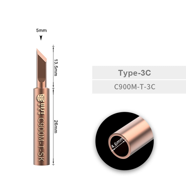 BST-900M-T Professional Pure Copper Soldering Iron Tip