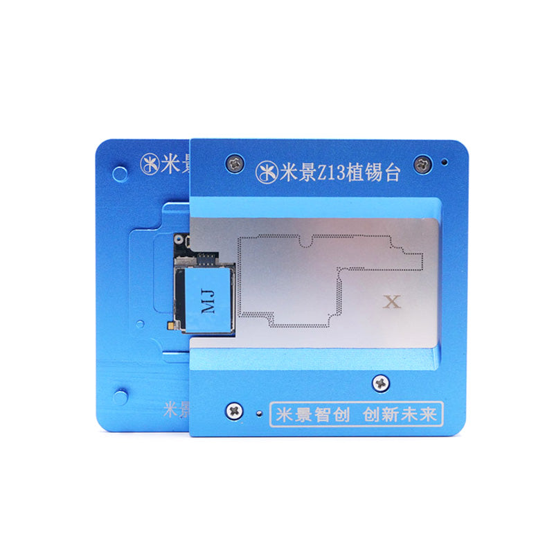 Uniqkart Z13 BGA Reballing Accessory for iPhone X / XS / XS Max PCB Support JIG Board Maintenance Platform