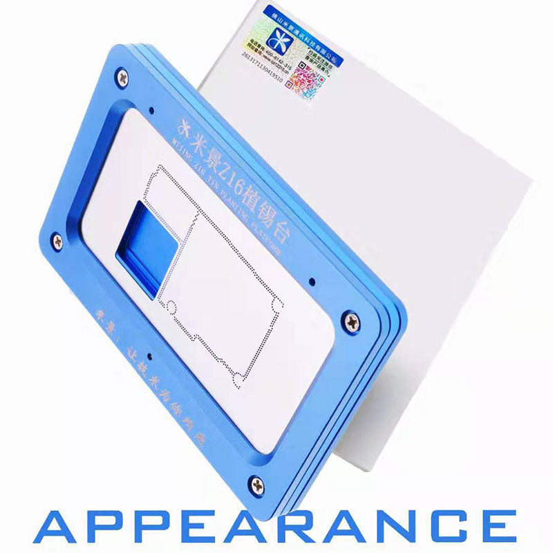 Uniqkart Z16 BGA Reballing fixture for iPhone 11 Pro 5.8 inch/11 Pro Max 6.5 inch