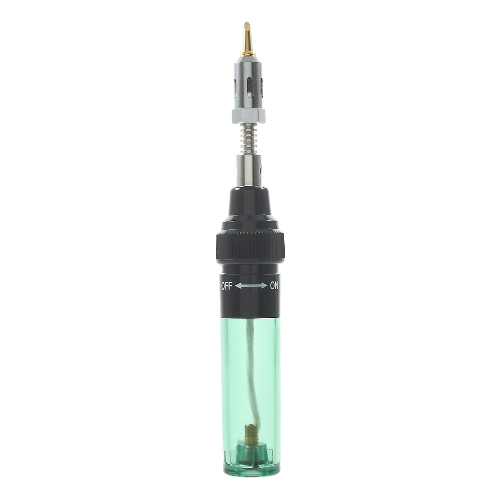 Renmei MT-100 Pen Style Butane Gas Torch Soldering Iron 8ML - Green