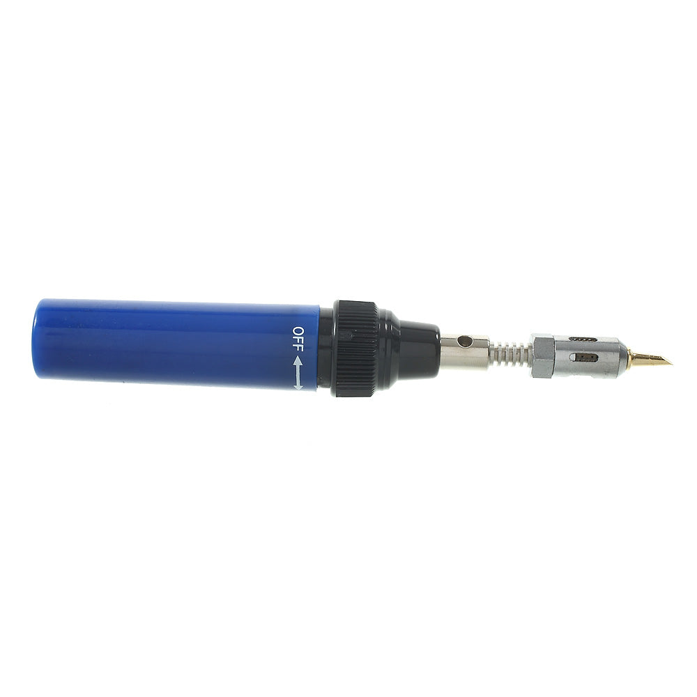 Renmei MT-100 Pen Style Butane Gas Soldering Iron Blow Torch 8ML - Blue