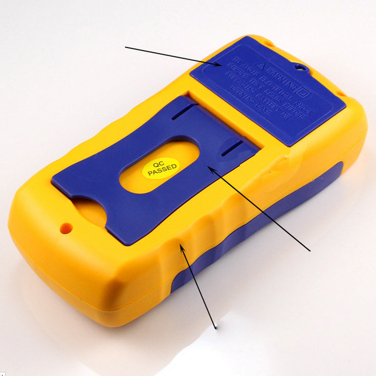 A830L Digital Multimeter DMM Voltmeter Ammeter Ohmmeter LCD Display Tester with Backlight and Buzz