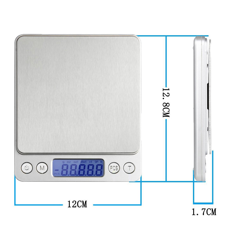 500g/0.01g High Precision Pocket Jewelry Electronic Kitchen Food Scale