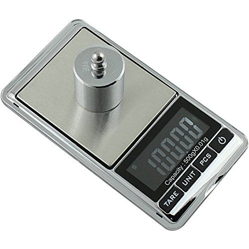 Digital Jewelry Weigh Scale 500g/0.01g LCD Display Pocket Balance