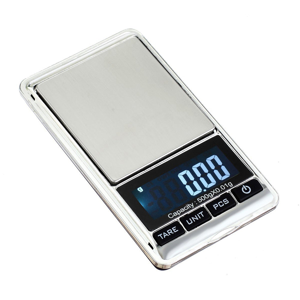 Digital Jewelry Weigh Scale 500g/0.01g LCD Display Pocket Balance