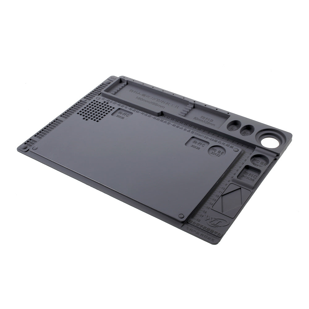 WL Integrated Insulation Maintenance Platform Table Mat (WL-420X288X15) - Grey