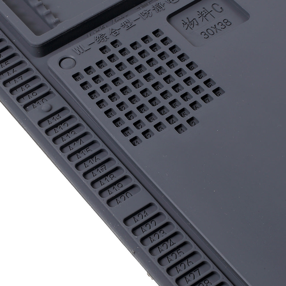 WL Integrated Insulation Maintenance Platform Table Mat (WL-420X288X15) - Grey