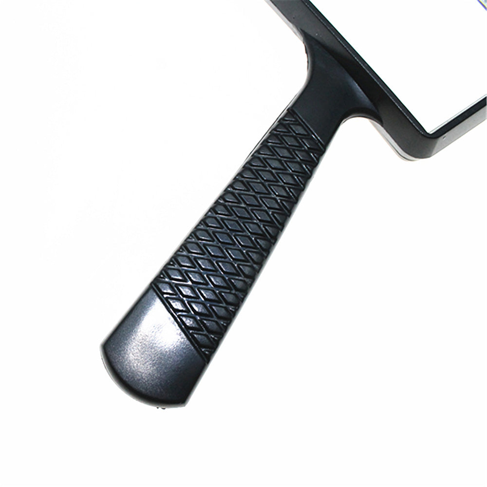 5X Handheld Reading Magnifying Glass Newspapers Books Jewelry Magnifier - Black