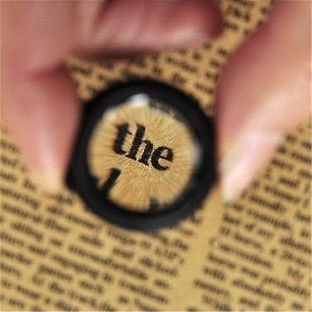 10X 15X 20X 25X LED Double Glasses Loupe Jeweler Watch Repair Magnifying Eyeglasses - Black