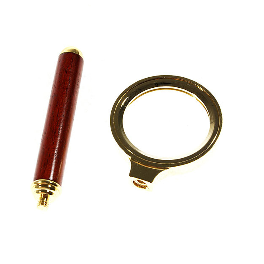 8X 36mm Rosewood Handheld Reading Magnifier Magnifying Glass