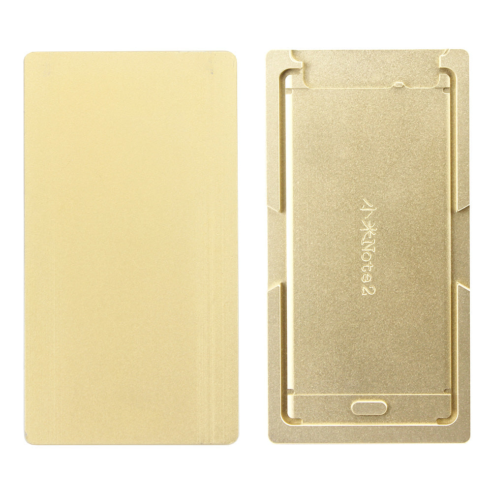 Solid Aluminum Alloy UV Glue LOCA LCD Alignment Mould for Xiaomi Mi Note 2