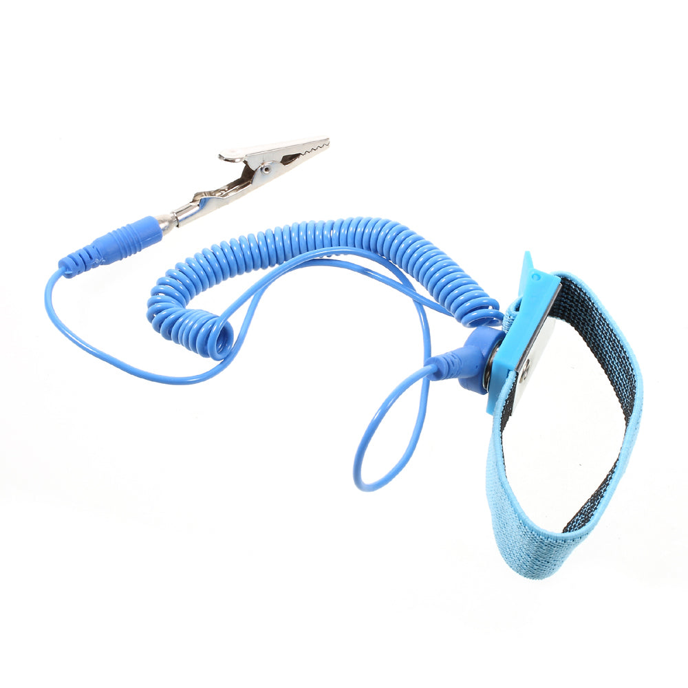 CT-511A Anti-Static Electricity Grounding Wristband Wrist Strap Band - Blue