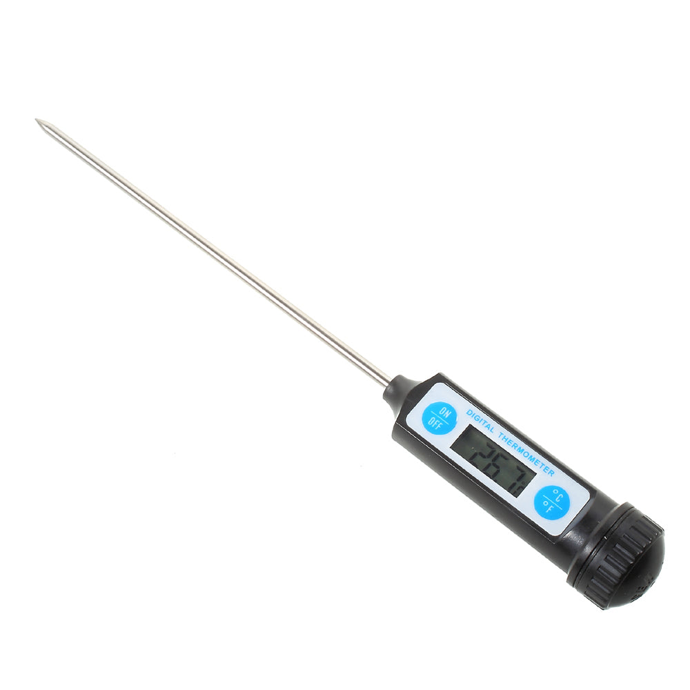 JR-7 Waterproof Digital BBQ Cooking Thermometer LCD Display for Food Meat Milk
