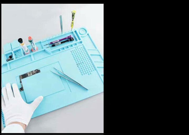 High Temperature Resistant Magnetic Screw Repair Mat Maintenance Platform