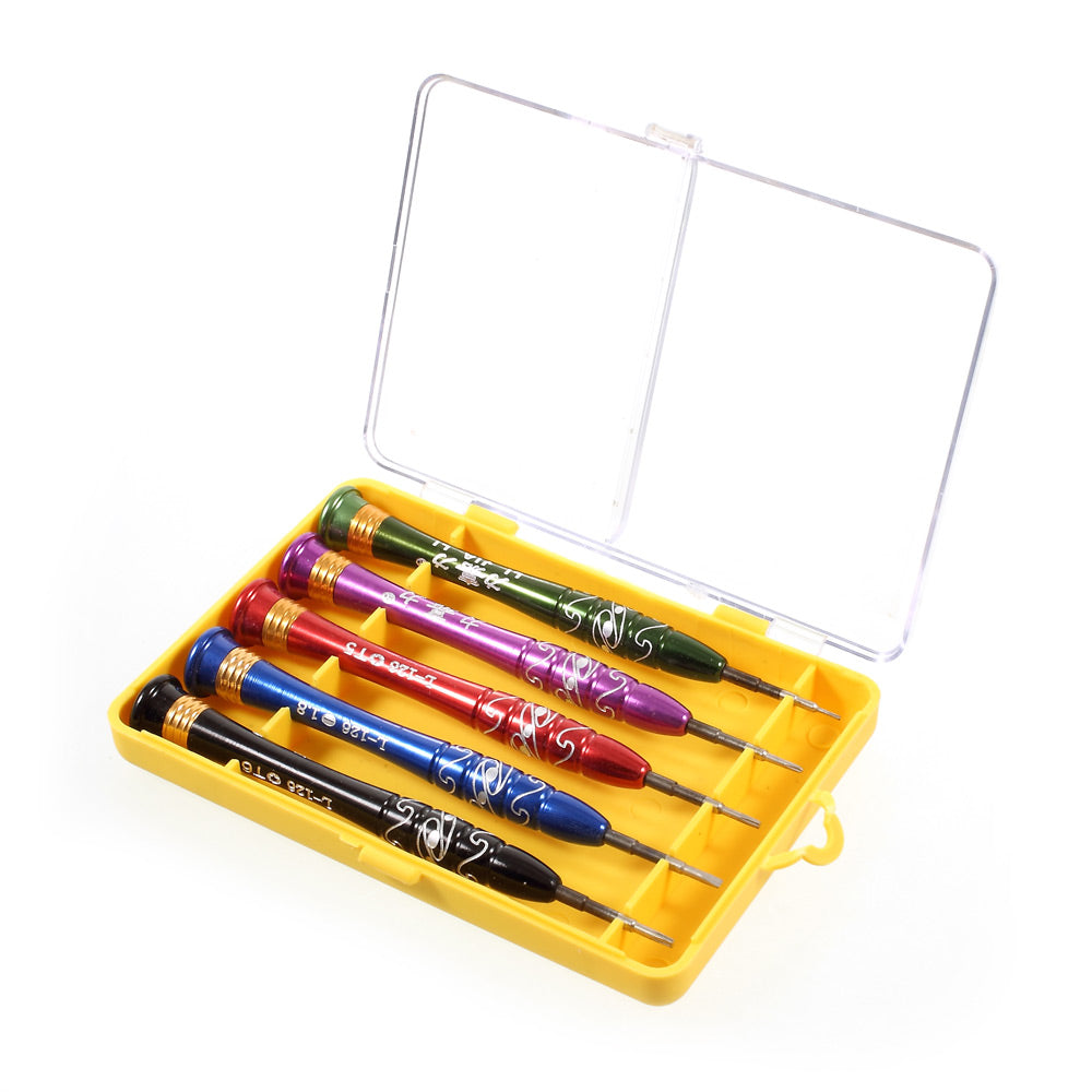 LIJIALI L-126 5-In-1 Screwdriver Set for Cell Phone Watch