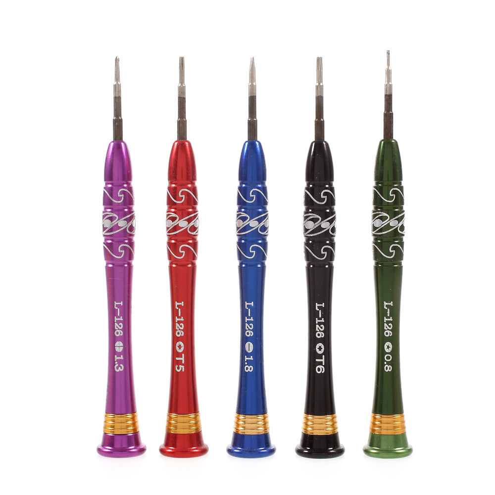 LIJIALI L-126 5-In-1 Screwdriver Set for Cell Phone Watch