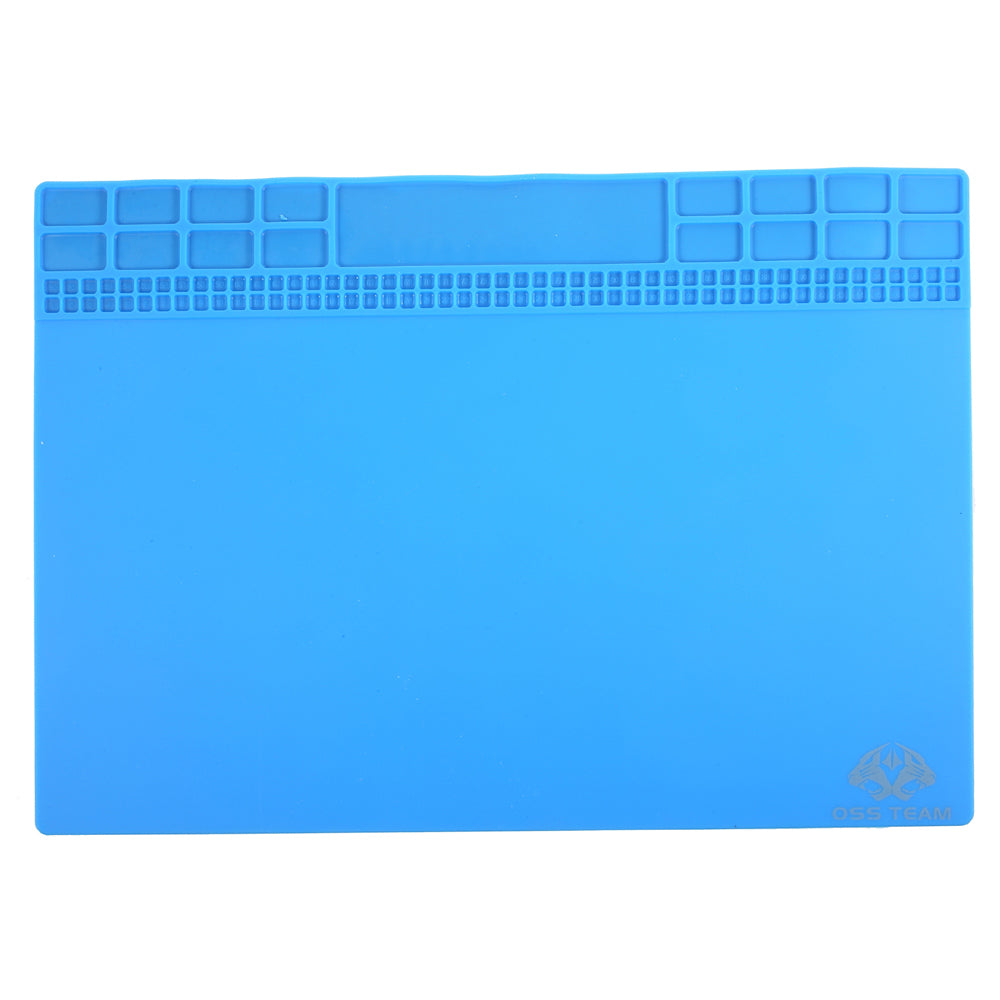 W211 Soft Magnetic Heat Insulation Repair Platform Mat Pad - Blue