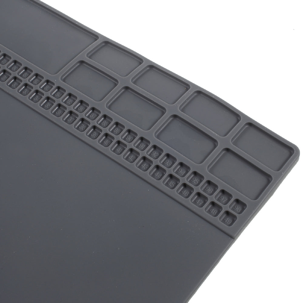 W211 Soft Magnetic Heat Insulation Pad Repair Platform Mat - Grey