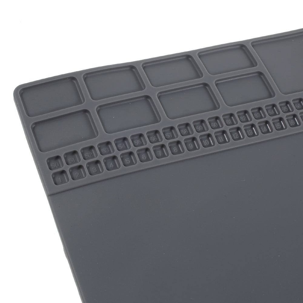 W211 Soft Magnetic Heat Insulation Pad Repair Platform Mat - Grey