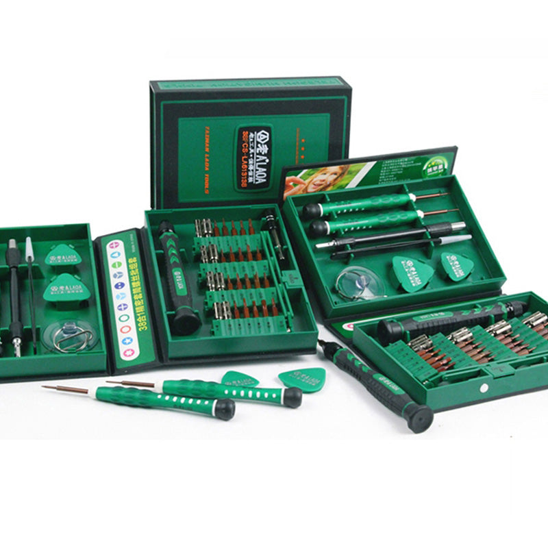 LAOA 38 in 1 Multi-functional Precision Screwdriver Repair Tool Set for Phone Repair