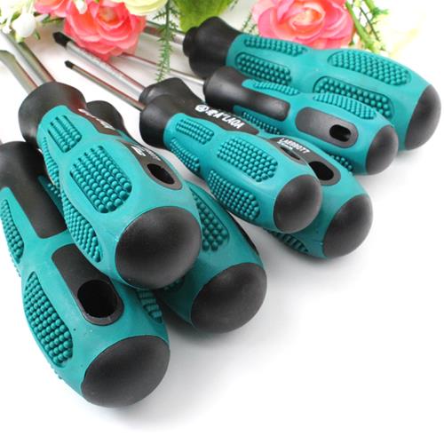 LAOA 6Pcs/Set Chrome Vanadium Steel Philips and Slotted Screwdriver Set