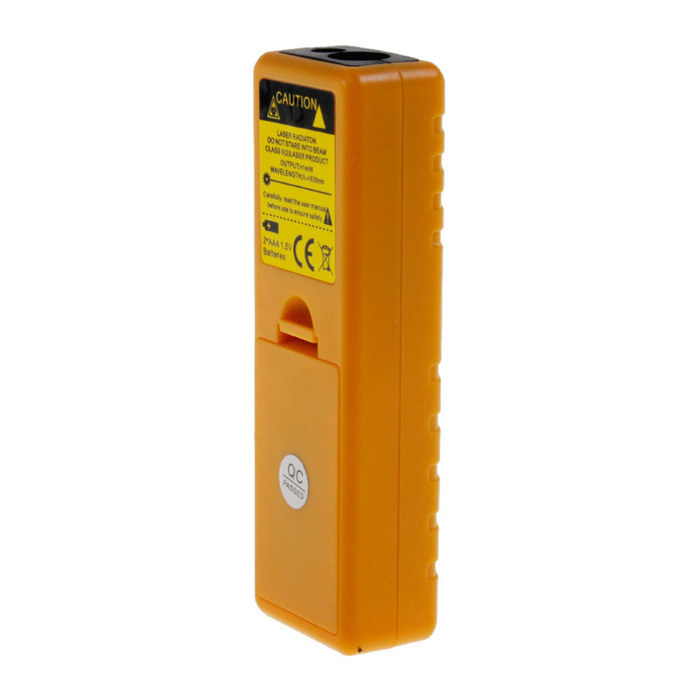 CP-60H 60M Handheld Digital Laser Distance Meter Mini Diastimeter for Construction Industries - Yellow