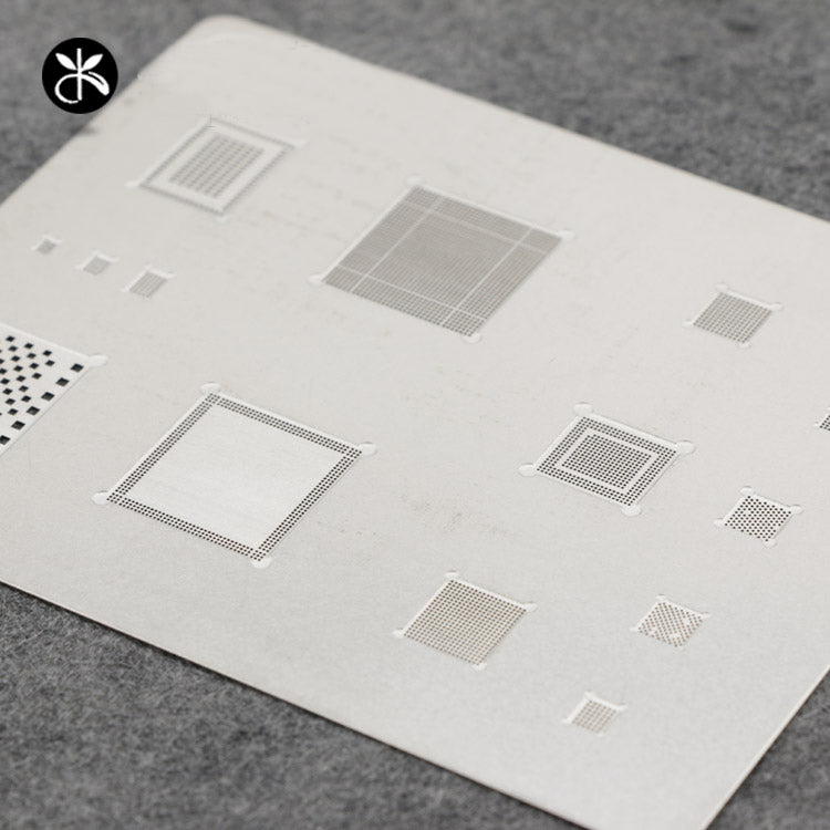 Uniqkart A8 3D IC Repair BGA Tin Plate Soldering Rework Stencil Steel Net for iPhone 6 / 6 Plus