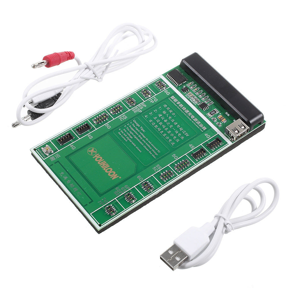 Uniqkart 901 Fast Battery Charger Circuit Board Activation Tester for iPhone 7/7 Plus/6s/6s Plus etc.