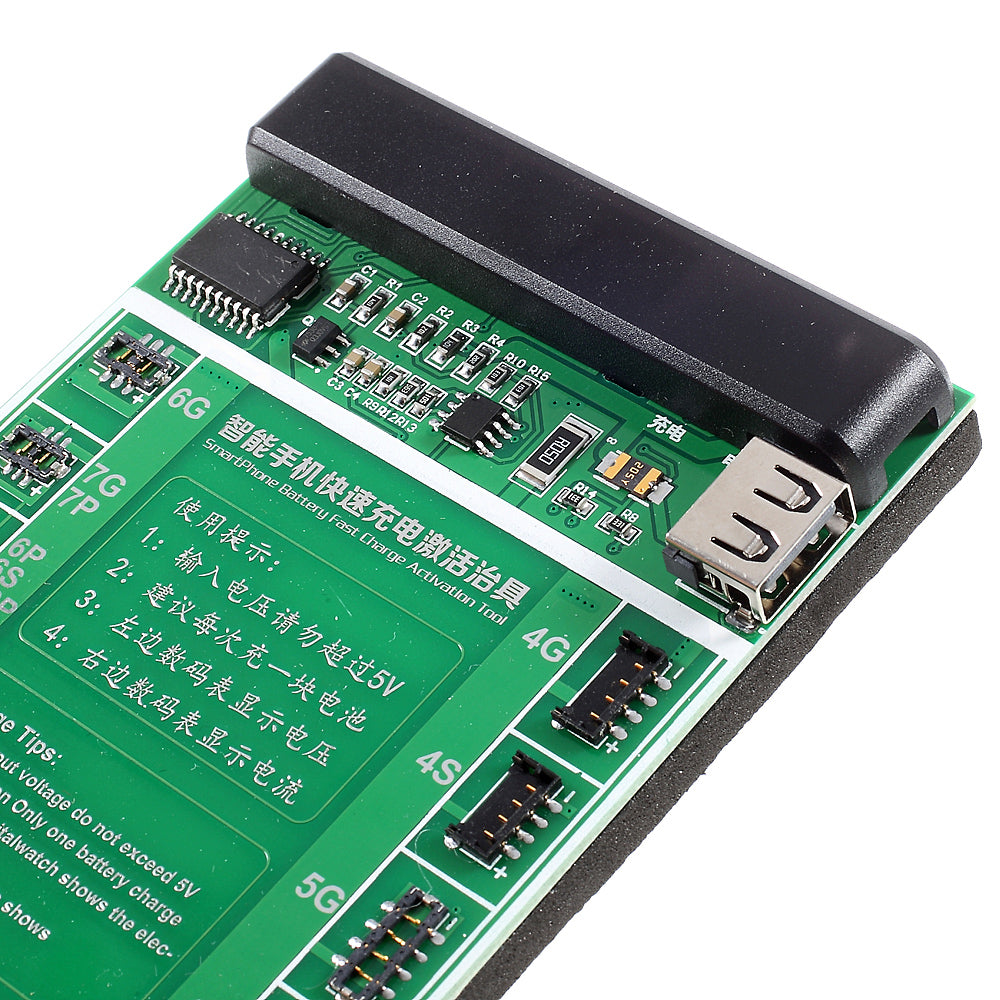 Uniqkart 901 Fast Battery Charger Circuit Board Activation Tester for iPhone 7/7 Plus/6s/6s Plus etc.