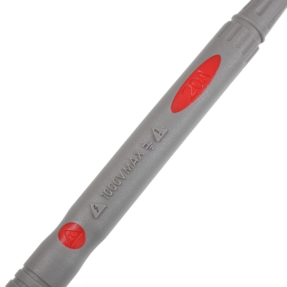 1 Pair 1000V 20A Silicone Voltage Leads Cable Banana Plug Test Probes Pens