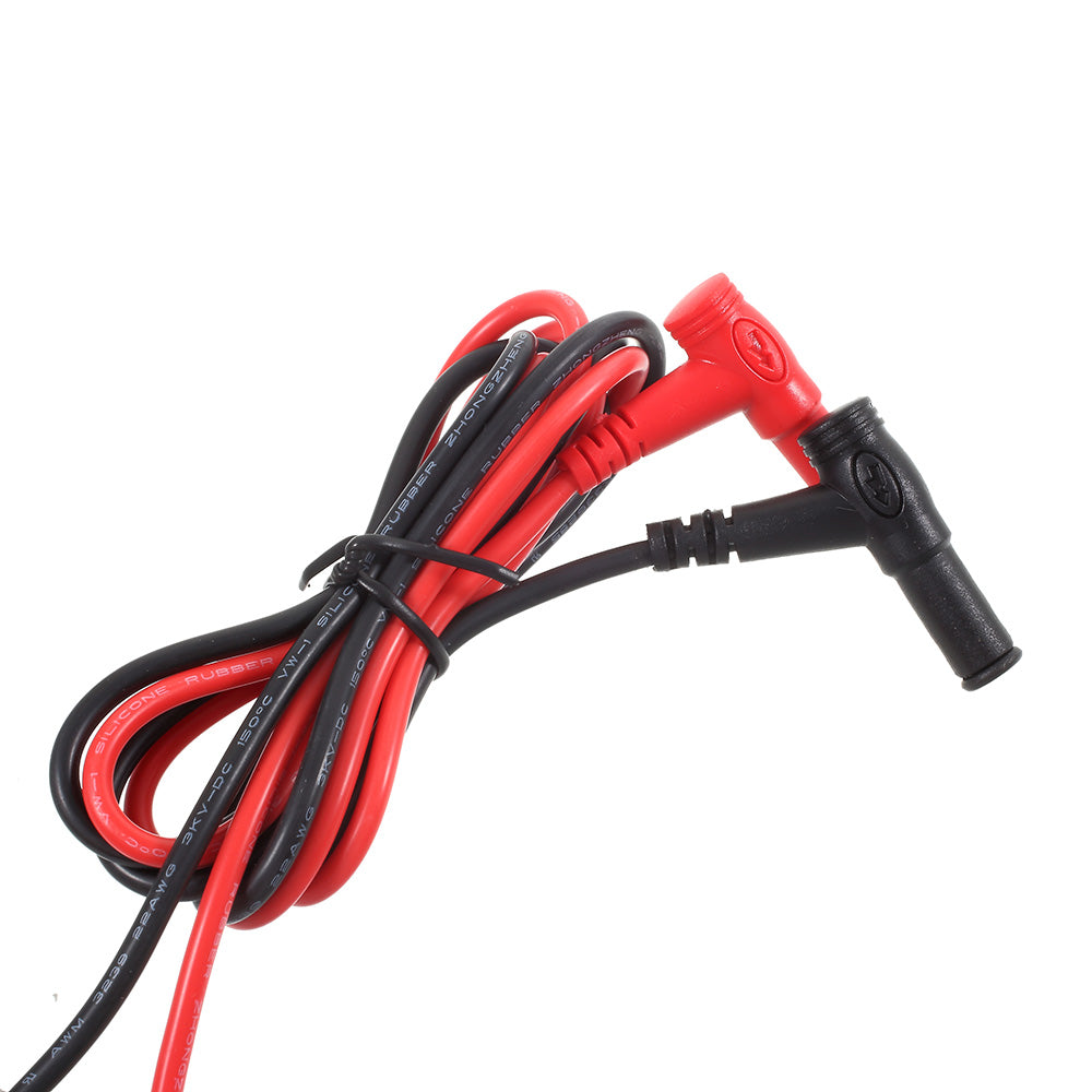 1 Pair 1000V 20A Silicone Voltage Leads Cable Banana Plug Test Probes Pens