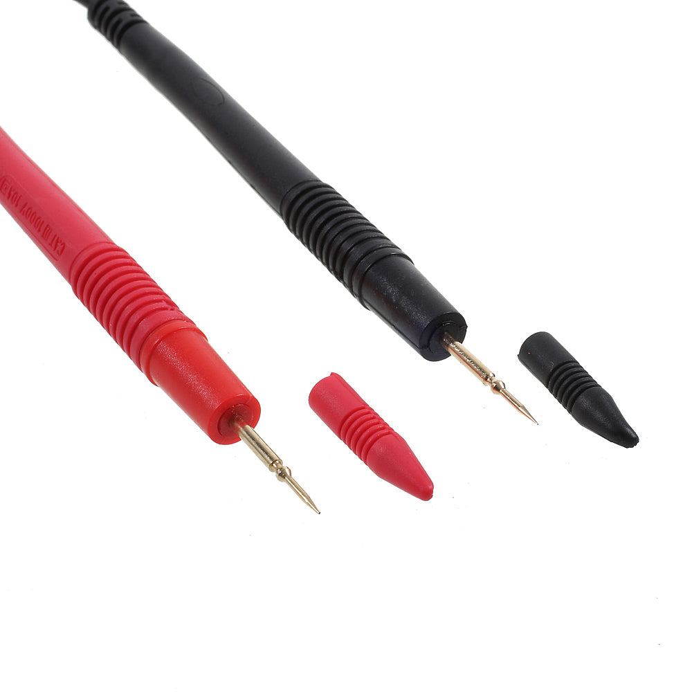 1 Pair 10A PVC Voltage Leads Cables Banana Plug Test Probes Pens