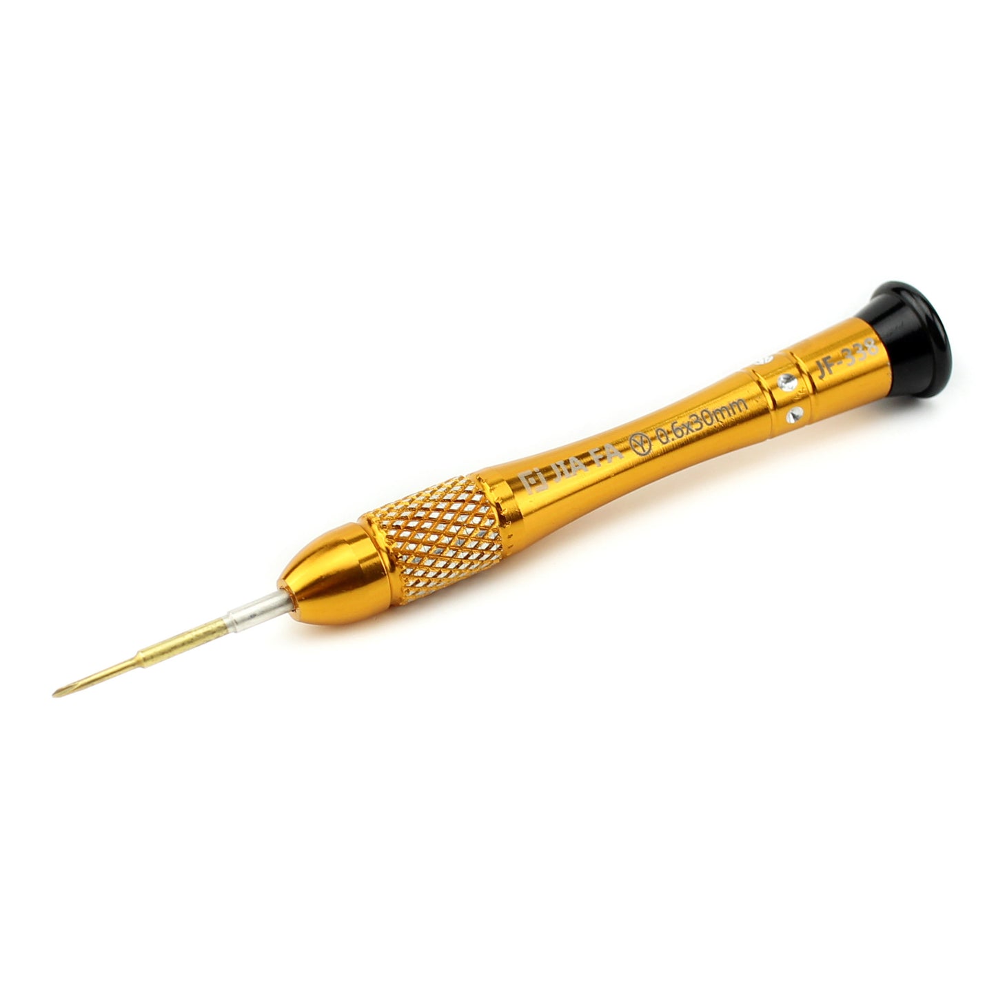 Anti-slip Handle Y0.6x30mm Tri-wing Screwdriver Repair Tool - Gold Color