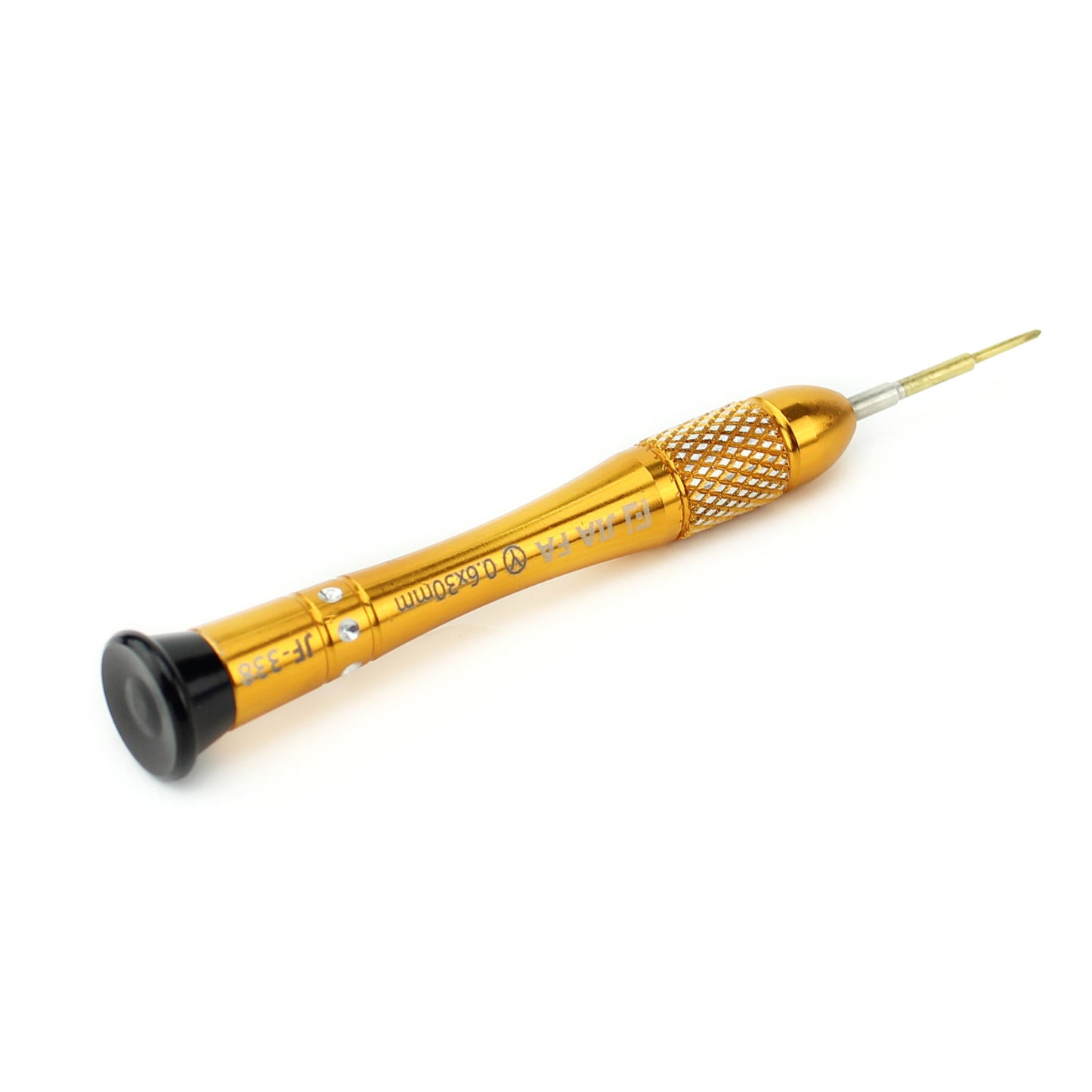 Anti-slip Handle Y0.6x30mm Tri-wing Screwdriver Repair Tool - Gold Color