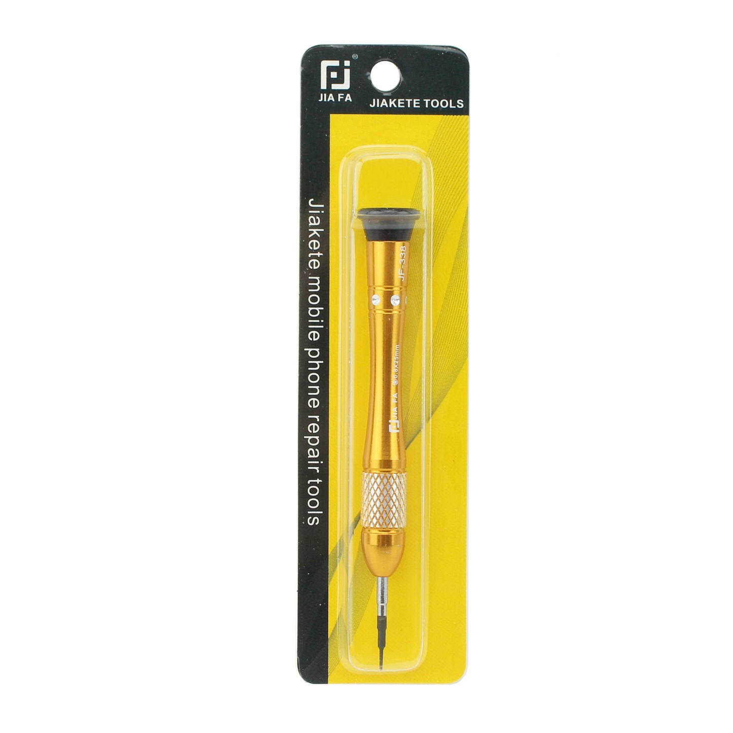 Anti-slip Handle Y0.6x30mm Tri-wing Screwdriver Repair Tool - Gold Color
