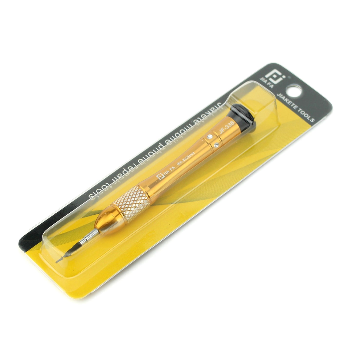 Anti-slip Handle Y0.6x30mm Tri-wing Screwdriver Repair Tool - Gold Color