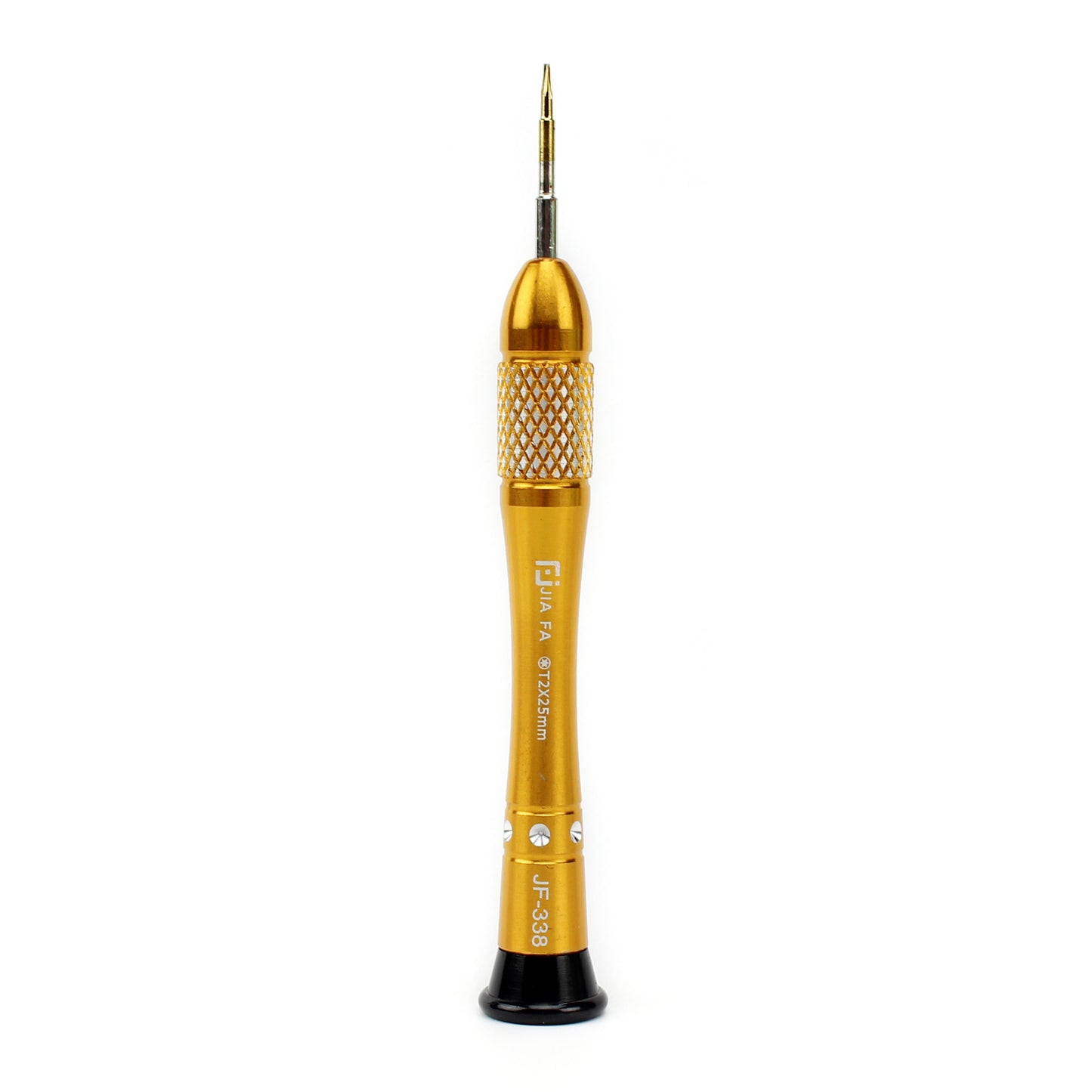 Professional Precision T2 x 25mm Torx Screwdriver Non-slip Handle - Gold Color