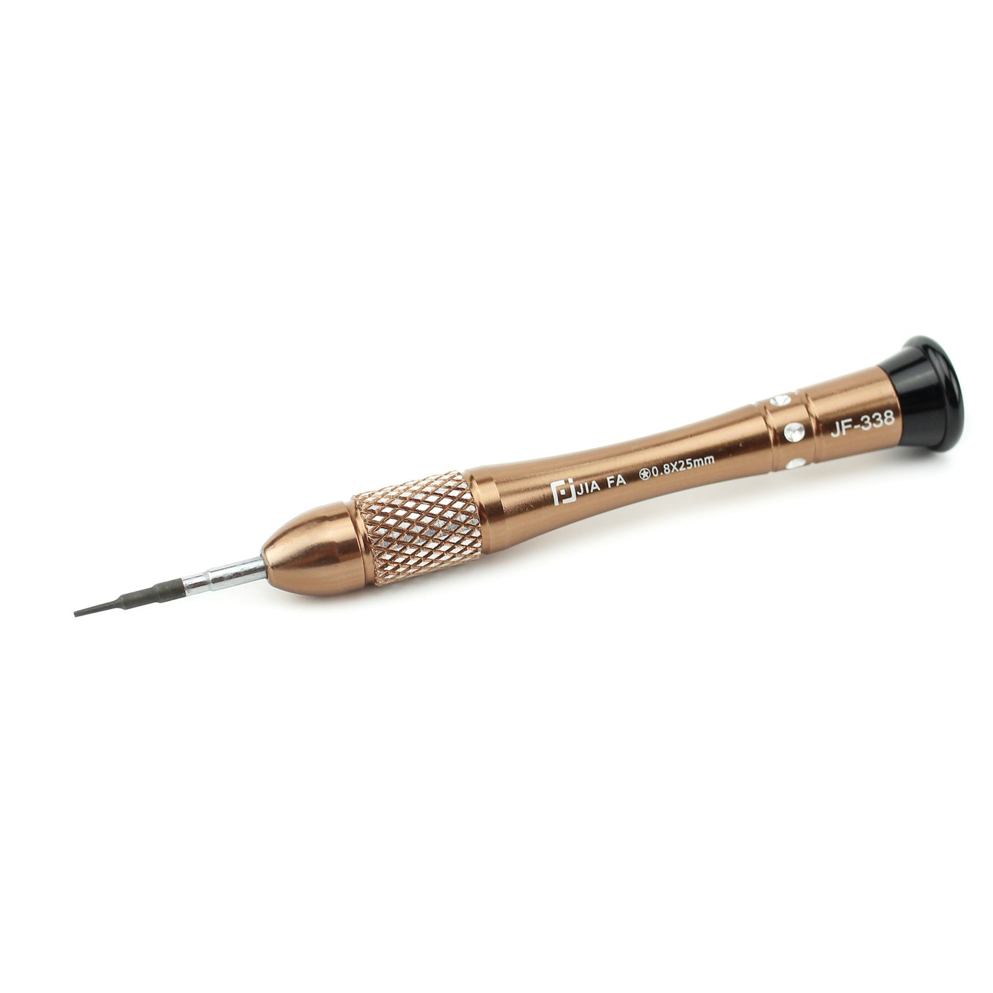 Professional 0.8x25mm Pentalobe Screwdriver Non-slip Handle Repair Tool - Rose Gold Color