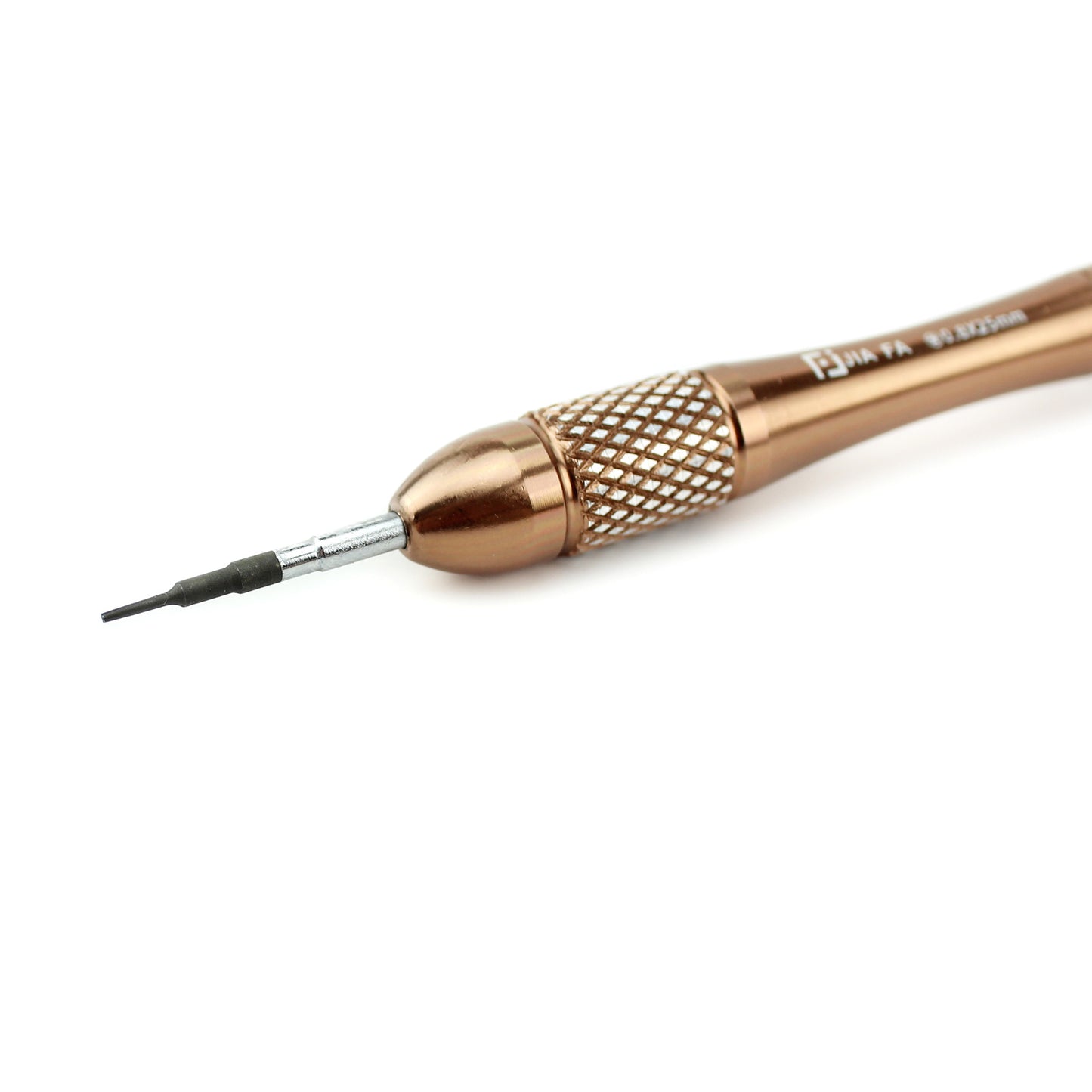 Professional 0.8x25mm Pentalobe Screwdriver Non-slip Handle Repair Tool - Rose Gold Color