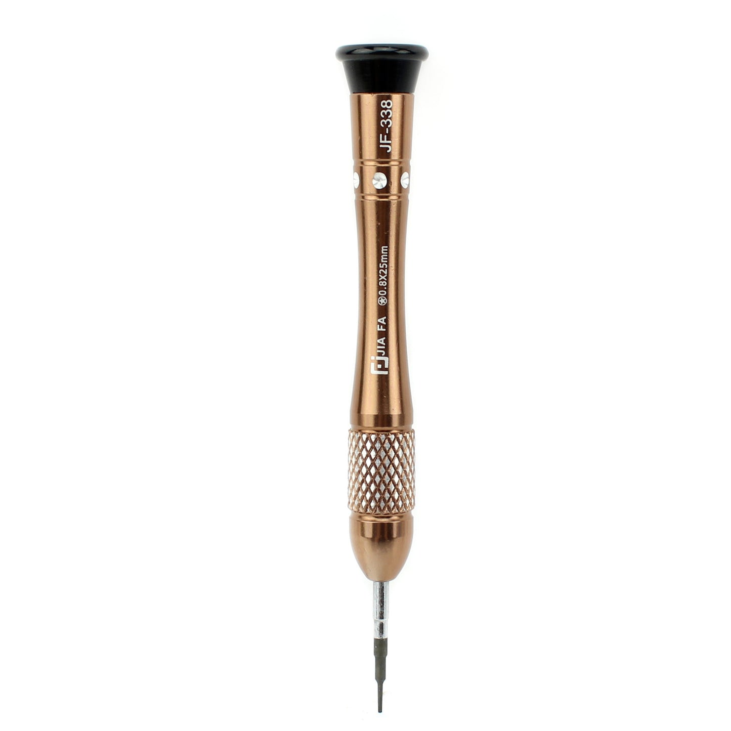 Professional 0.8x25mm Pentalobe Screwdriver Non-slip Handle Repair Tool - Rose Gold Color
