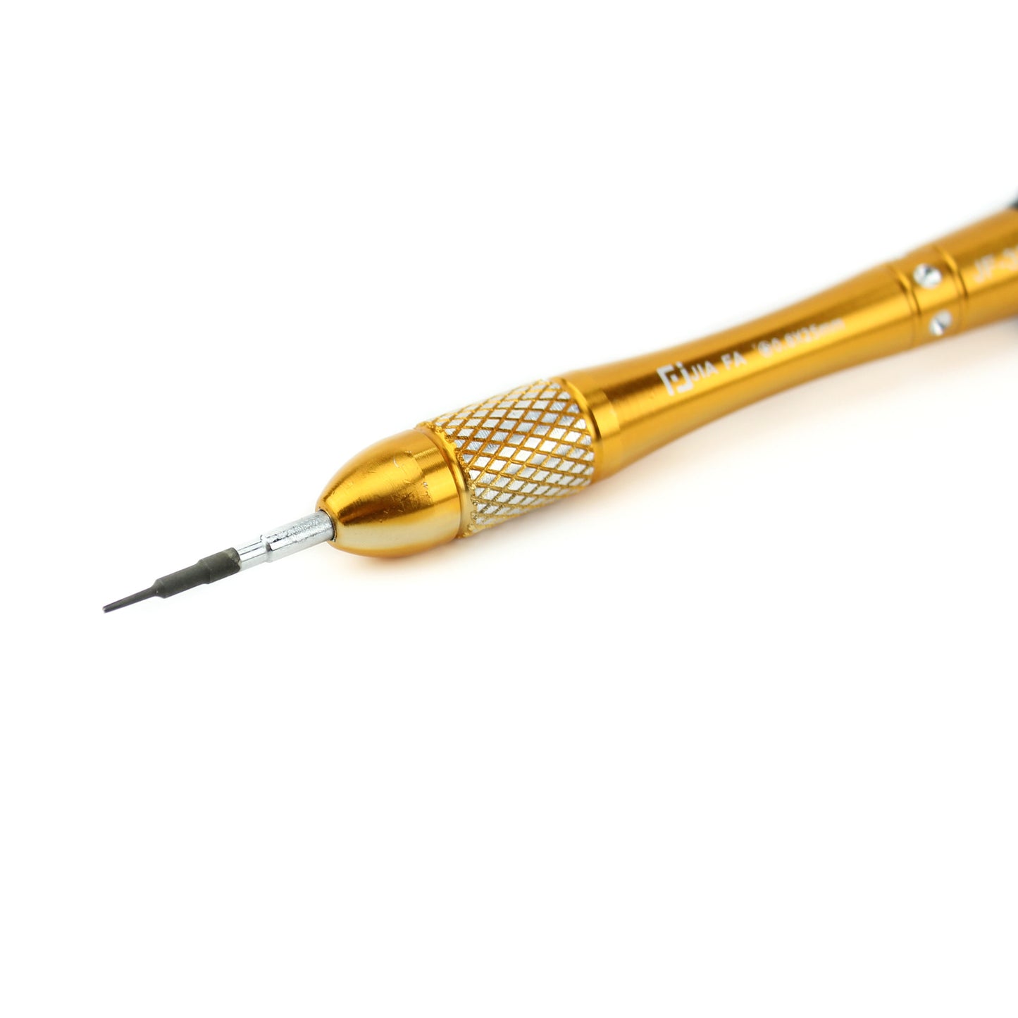Non-slip Handle Professional 0.8x25mm Pentalobe Screwdriver Repair Tool - Gold Color