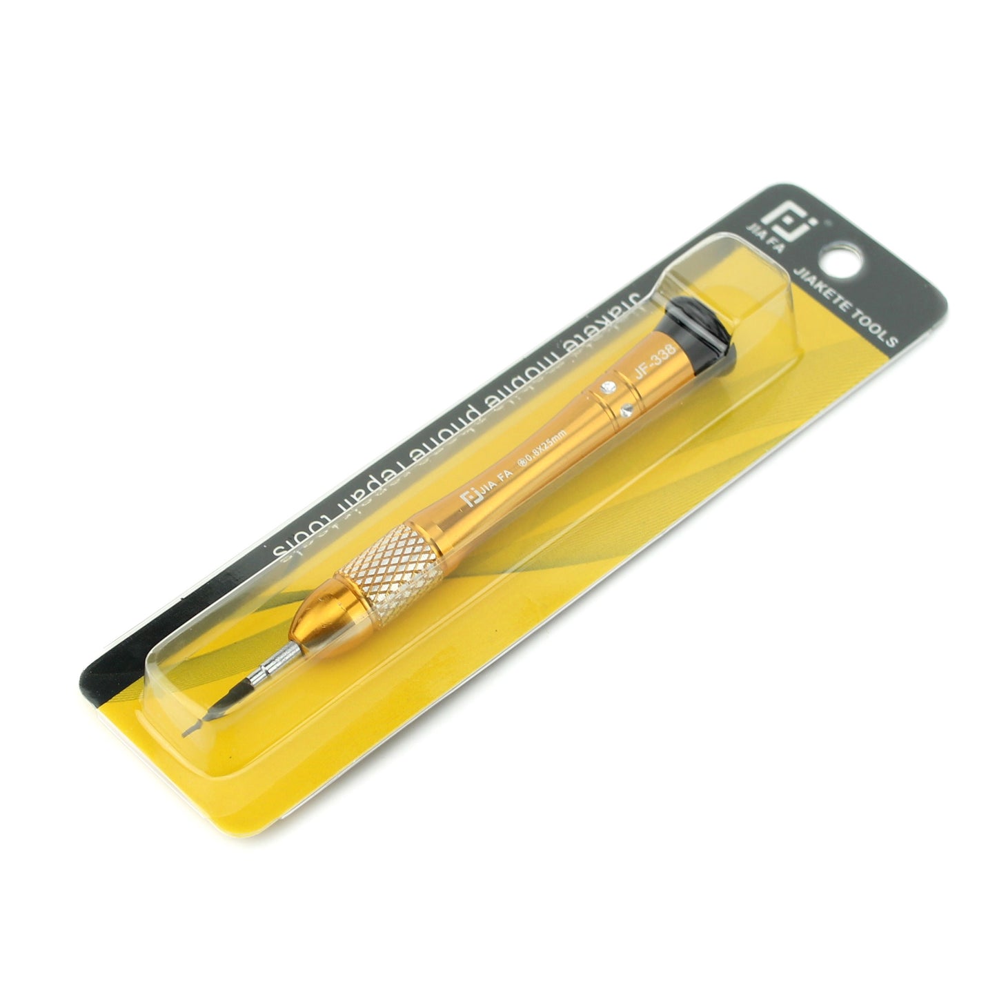 Non-slip Handle Professional 0.8x25mm Pentalobe Screwdriver Repair Tool - Gold Color