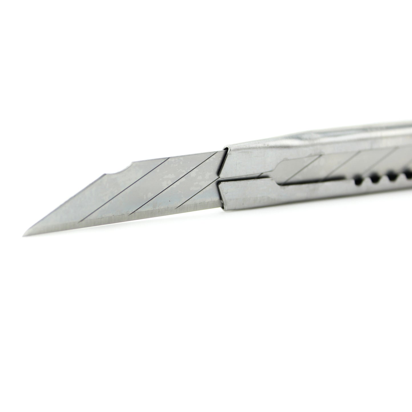 JF-822 Retractable Metal Knife Cutter Cellphone Repair Tool - Silver Color