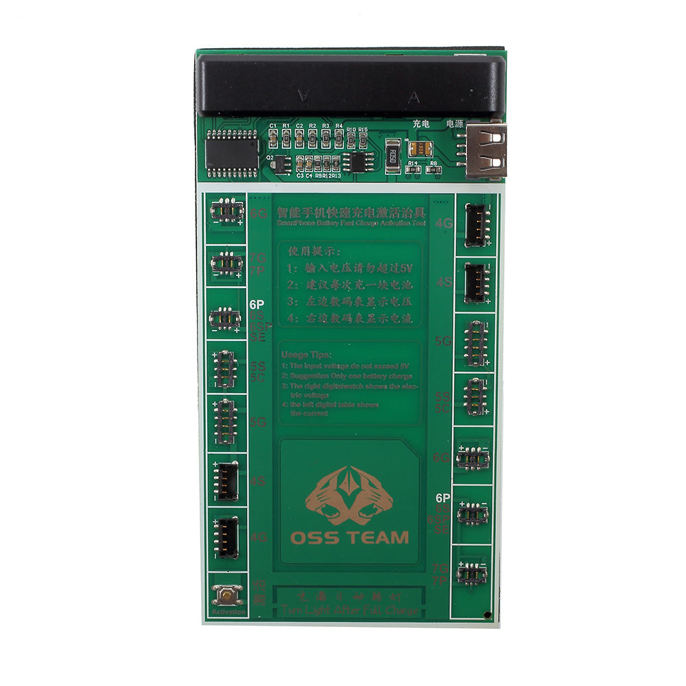 W208A Professional Battery Activation Charge Board with USB for iPhone 7 Battery Fast Charge Board
