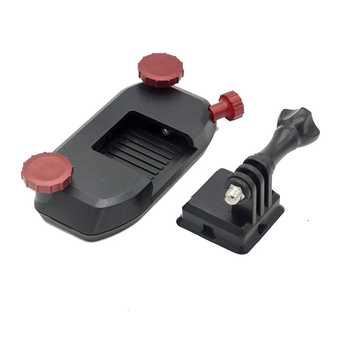 Quick Release Backpack Shoulder Belt Buckle Clip Adapter for GoPro Hero Xiaomi Yi SJCAM Action Cameras - Red