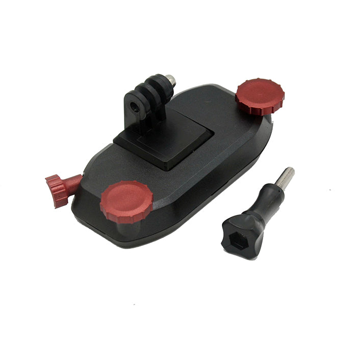 Quick Release Backpack Shoulder Belt Buckle Clip Adapter for GoPro Hero Xiaomi Yi SJCAM Action Cameras - Red