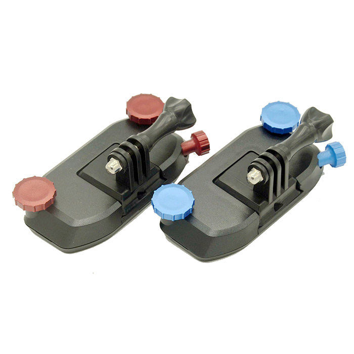 Quick Release Backpack Shoulder Belt Buckle Clip Adapter for GoPro Hero Xiaomi Yi SJCAM Action Cameras - Red