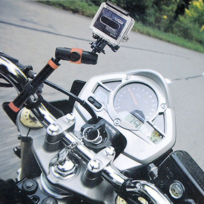 Skateboard Racing Car Bicycle 1/4" Screw Camera Mount for GoPro HERO 5/4/3+/3/2/1/SJ4000/SJ5000/SJ6000/Xiaomi Yi