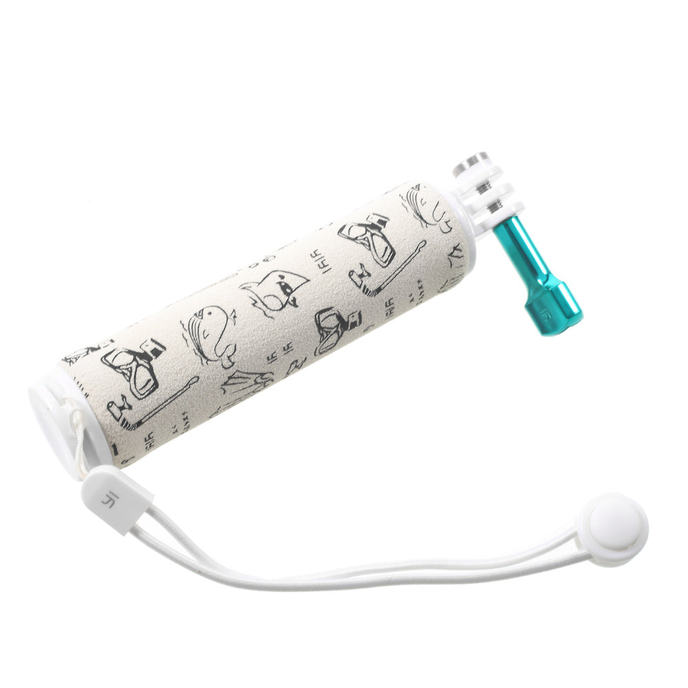 XIAOYI YI Cartoon Floating Handle Bobber Grip Monopod for Xiaoyi 4K Action Camera - White