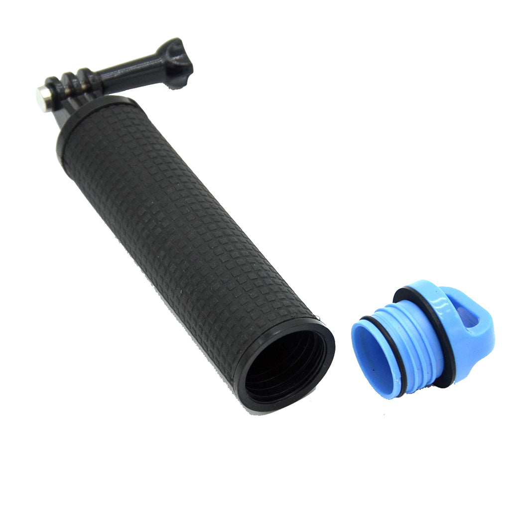 AT718 Floating Bobber Handy Grip with Lanyard + Thumb Screw for GoPro Hero 6/5/4/3+/3/2/1 Etc. - Blue
